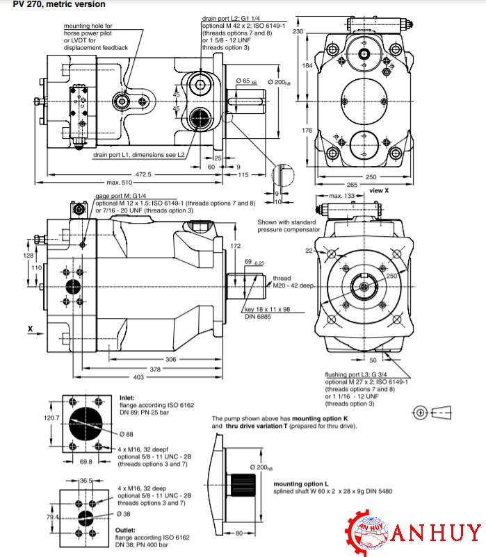 kich-thuoc-ban-ve-lap-dat-bom-piston-parker-PV270L1K1T1NMRC